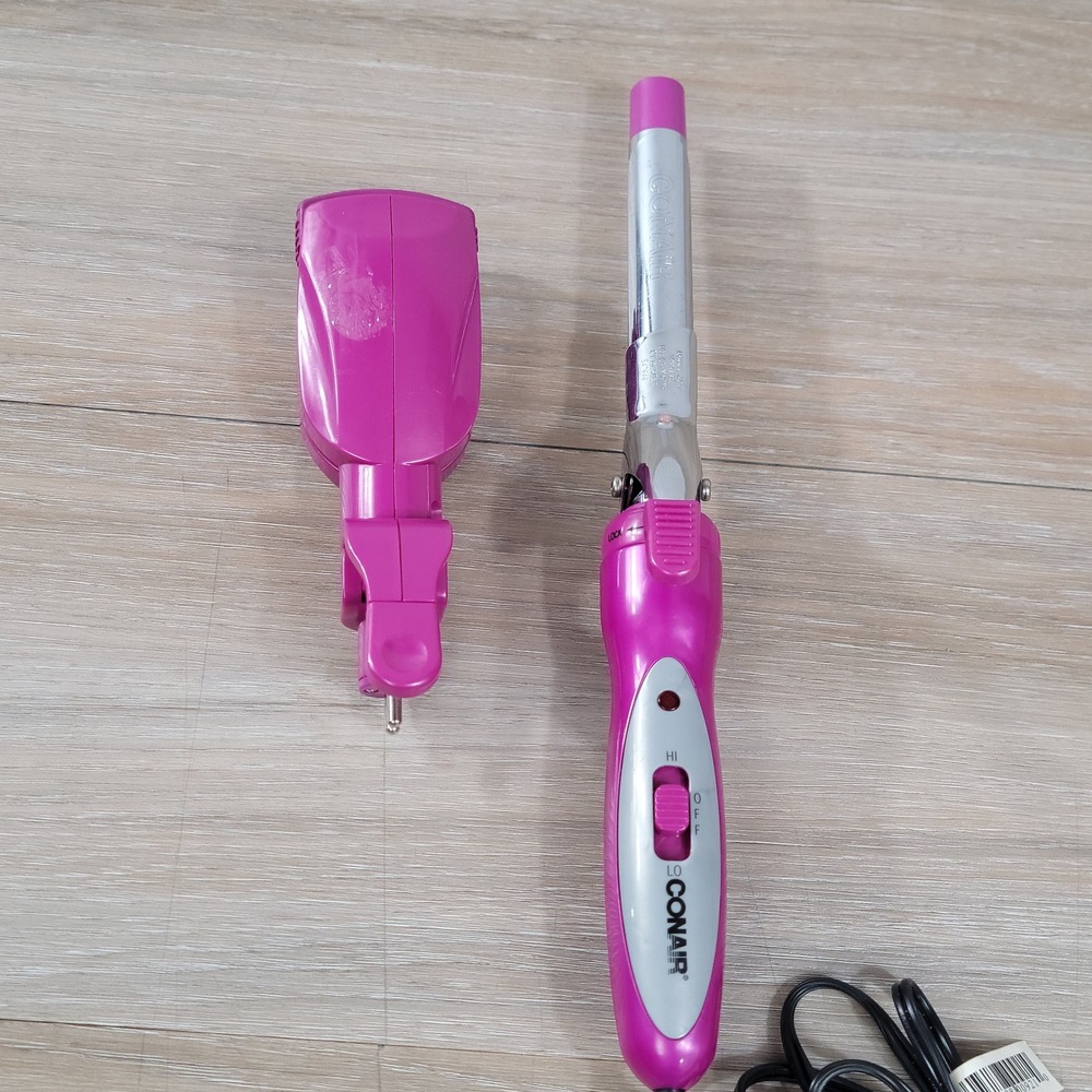 Conair You Style 2-in-1 Curling Iron and Crimper Pink CS600WTCS Hot Tool